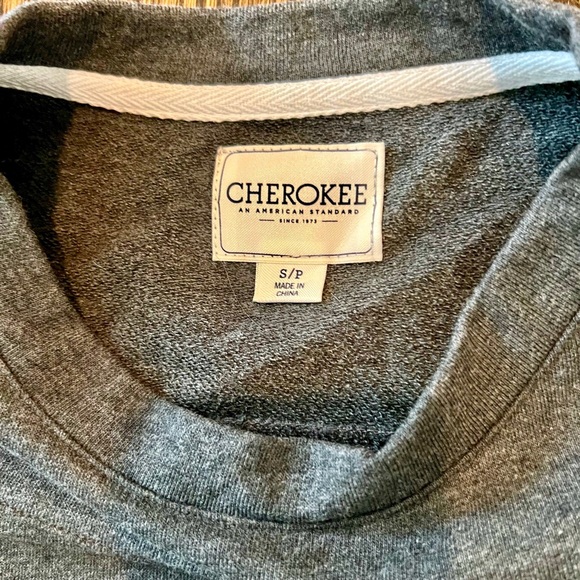 Cherokee Gray Sweatshirt Dress - Picture 2 of 5